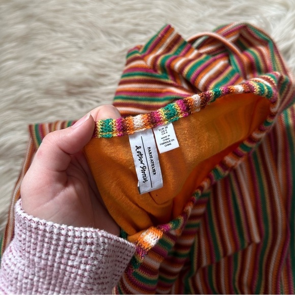 & OTHER STORIES Belted Striped T-Shirt Dress - Picture 7 of 7